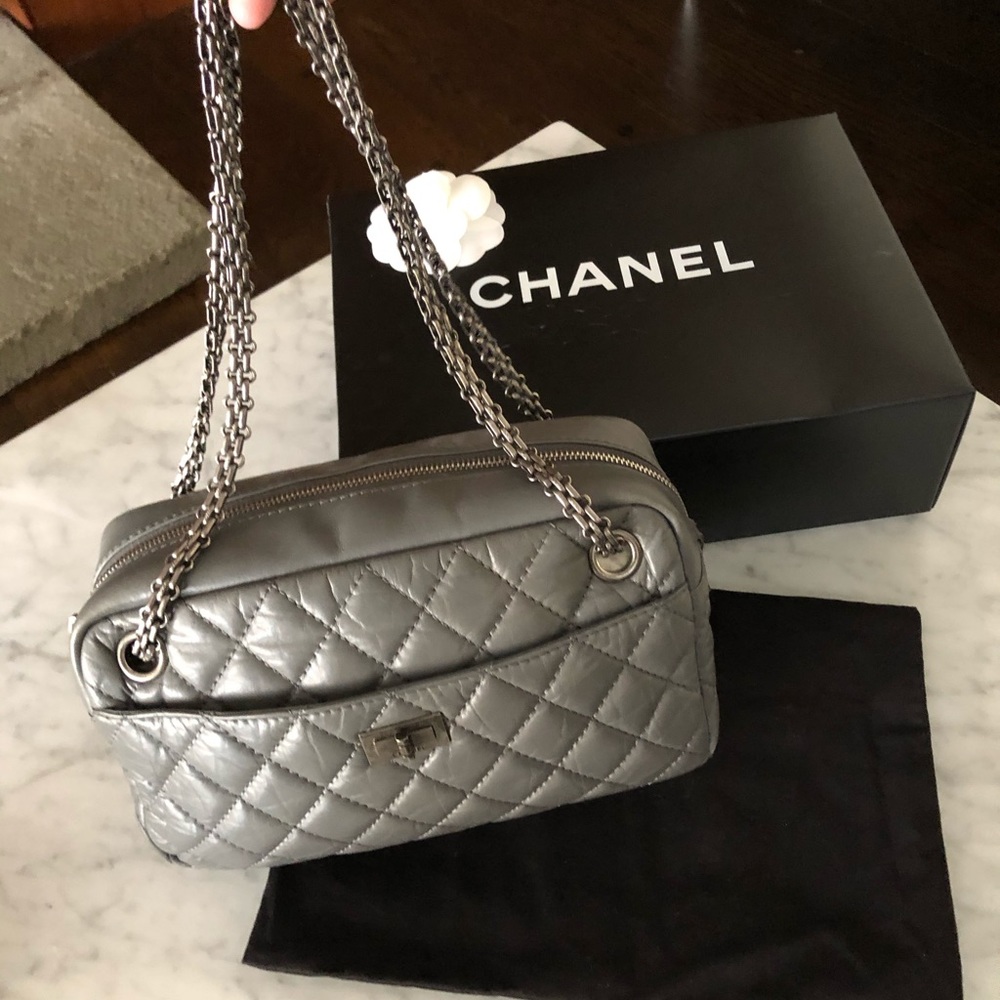 Authentic Chanel reissue camera bag